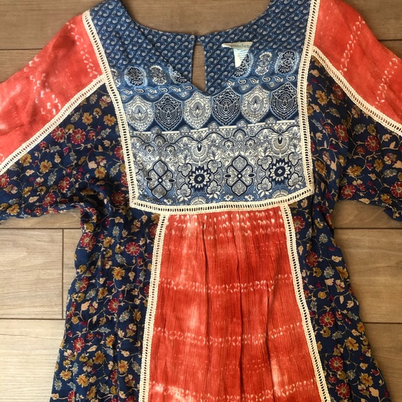 Sundance Small Boho Kimono Sleeve Dress - Picture 2 of 4